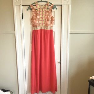 Boho Embroidered Maxi Dress